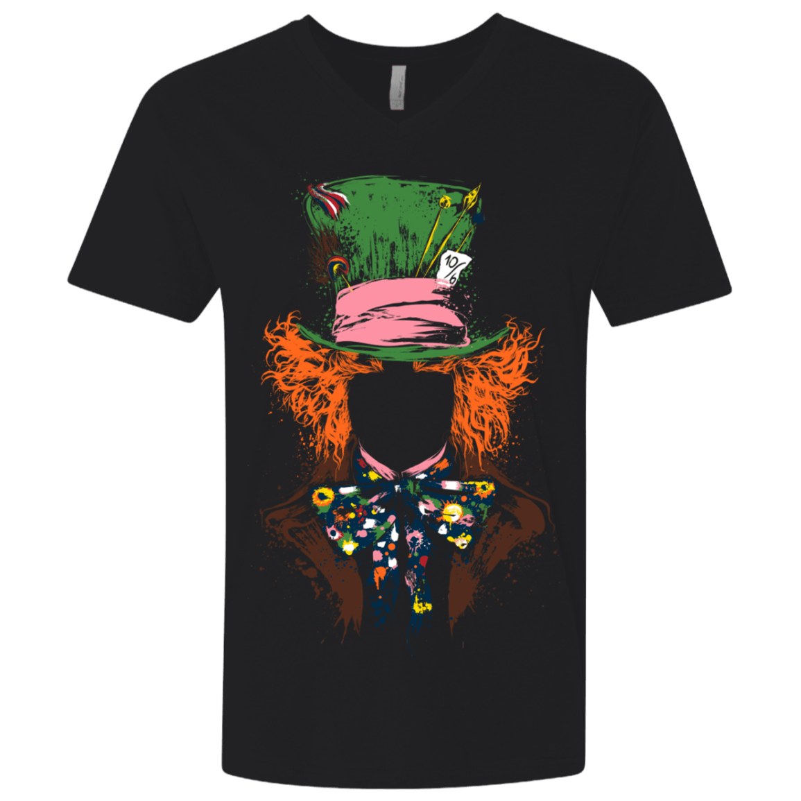 Mad Hatter Men's Premium V-Neck