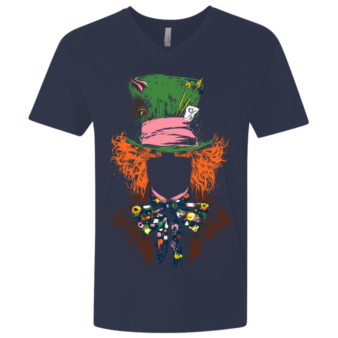 Mad Hatter Men's Premium V-Neck
