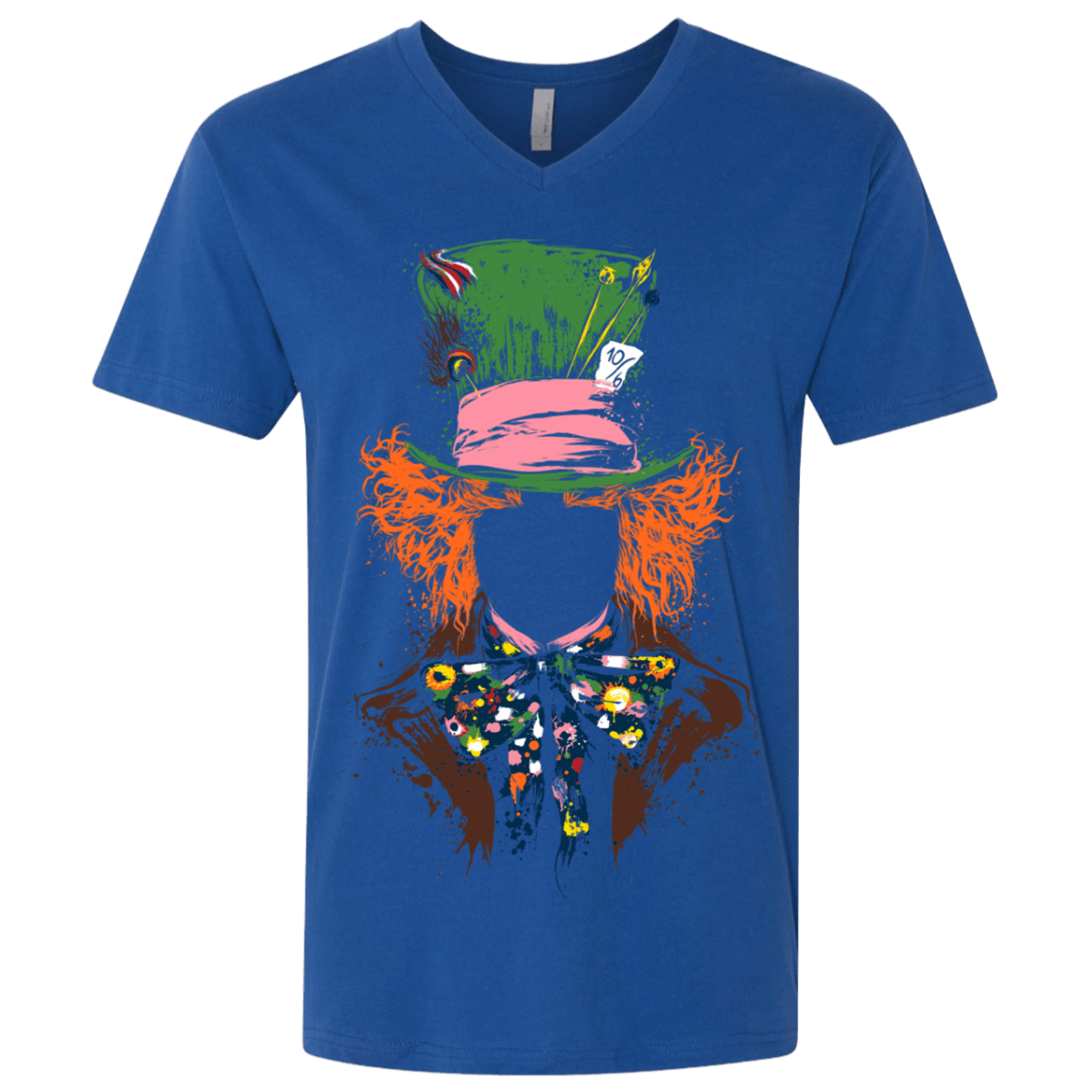 Mad Hatter Men's Premium V-Neck