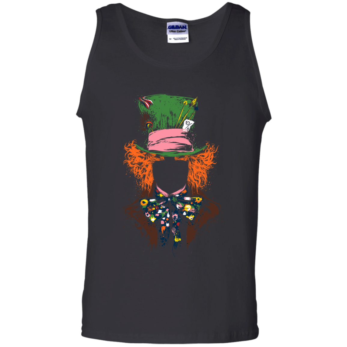 T-Shirts Black / S Mad Hatter Men's Tank Top