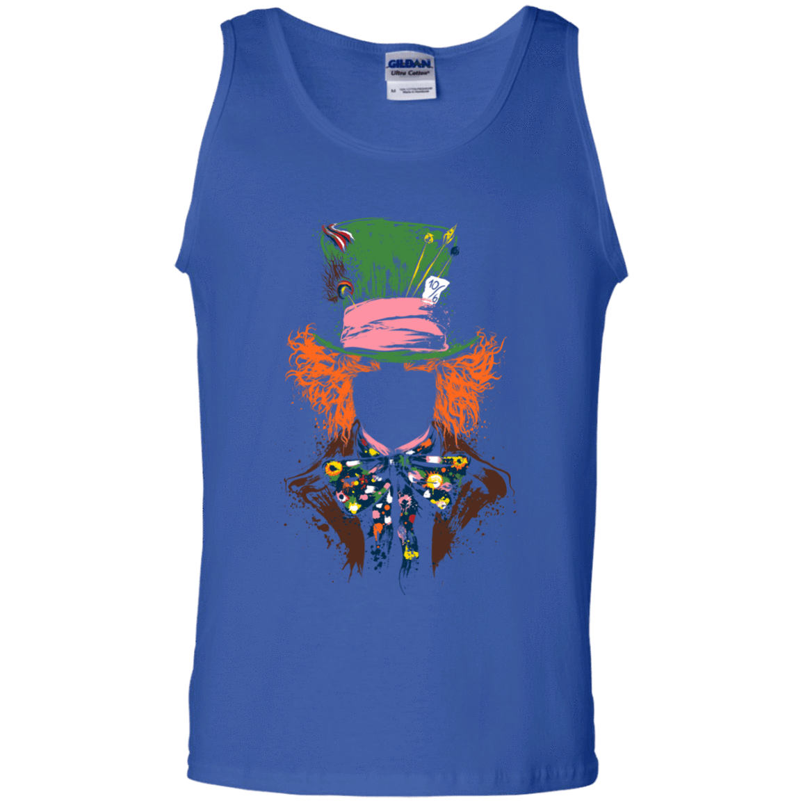 T-Shirts Royal / S Mad Hatter Men's Tank Top