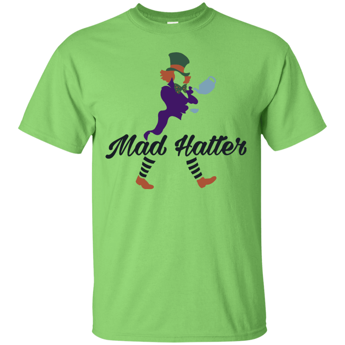 T-Shirts Lime / Small Mad Hatter T-Shirt