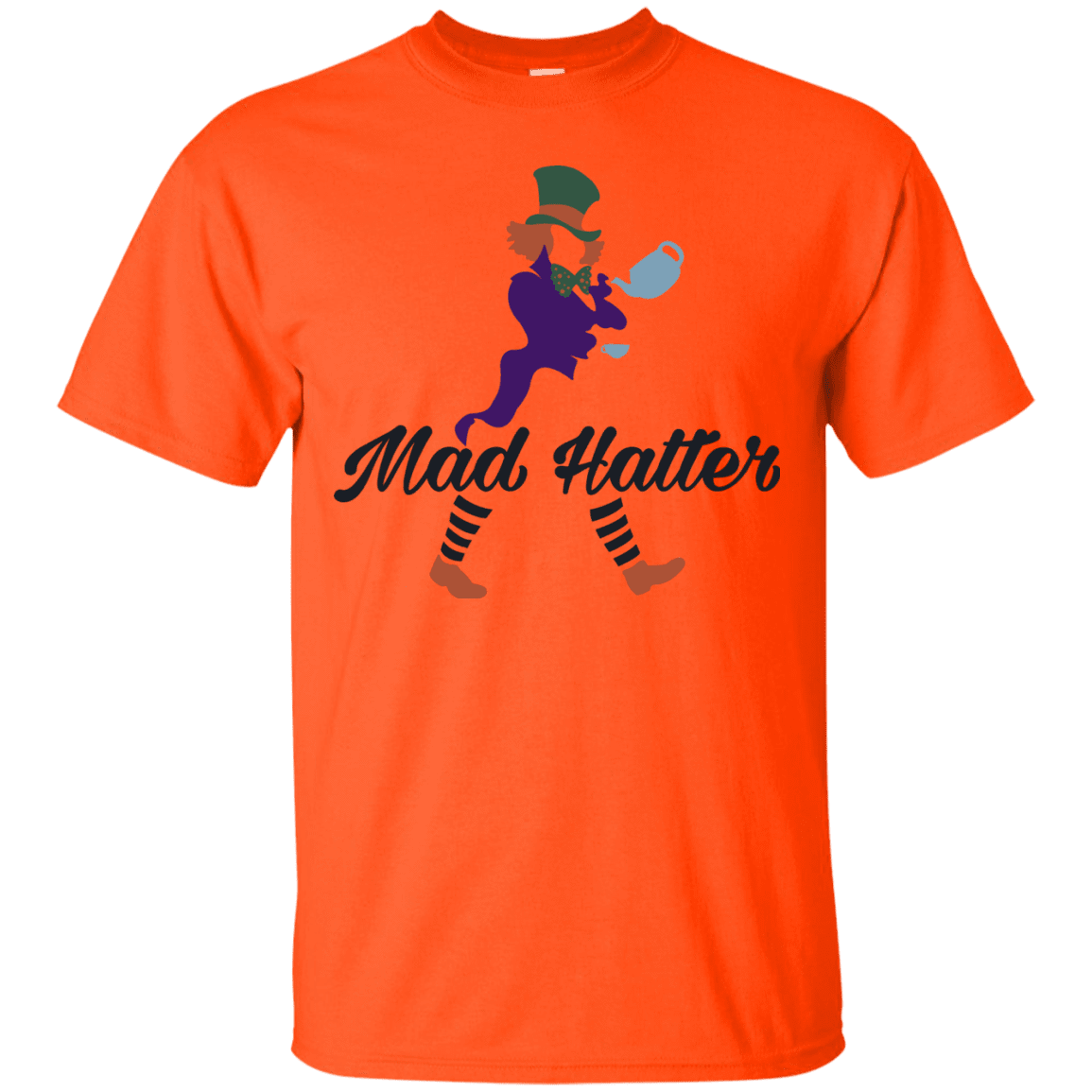 T-Shirts Orange / Small Mad Hatter T-Shirt