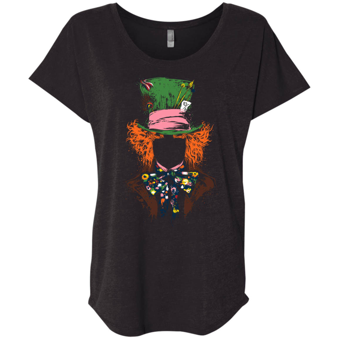 Mad Hatter Triblend Dolman Sleeve