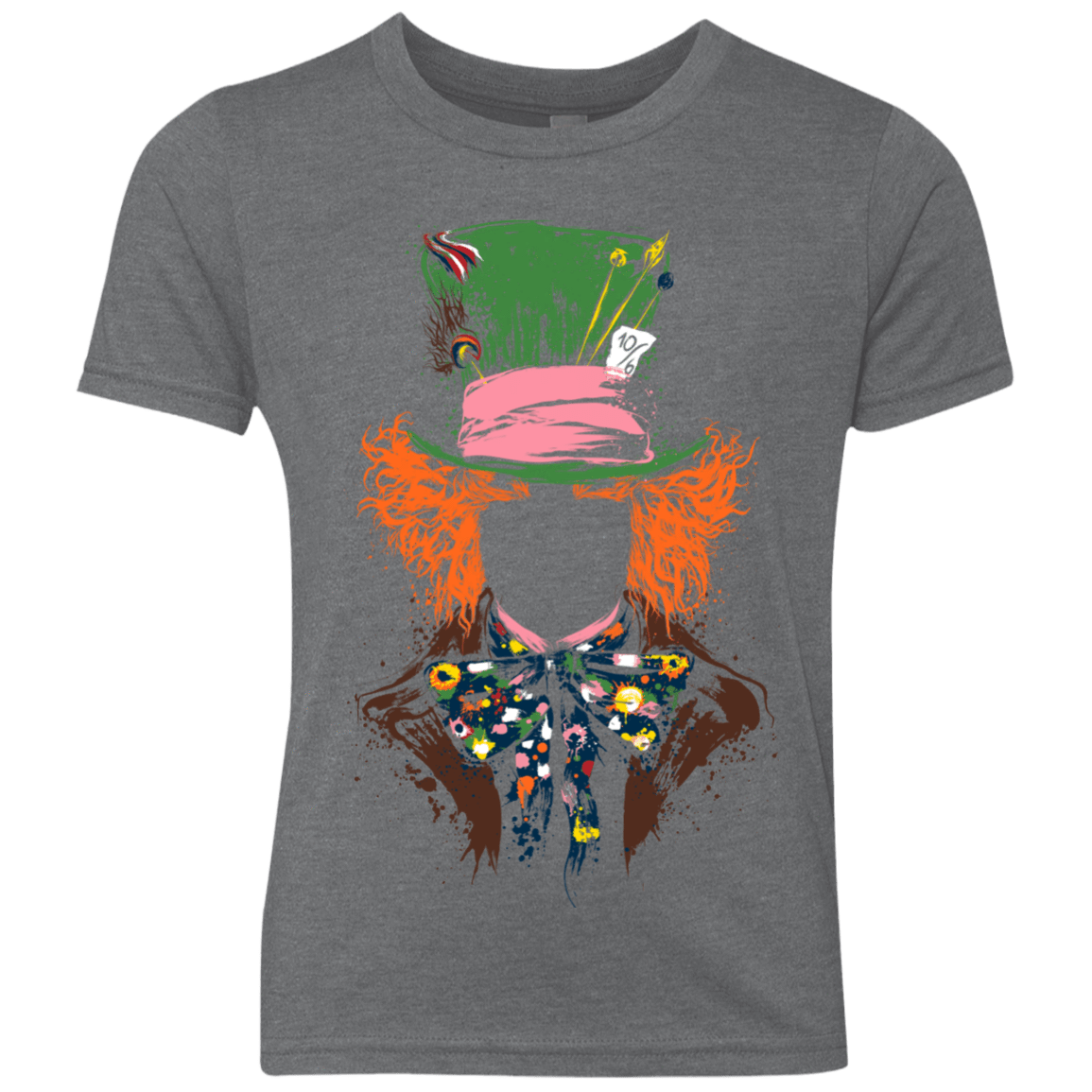 T-Shirts Premium Heather / YXS Mad Hatter Youth Triblend T-Shirt