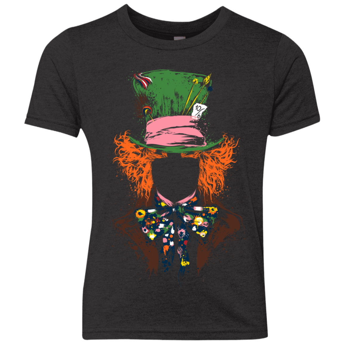 T-Shirts Vintage Black / YXS Mad Hatter Youth Triblend T-Shirt