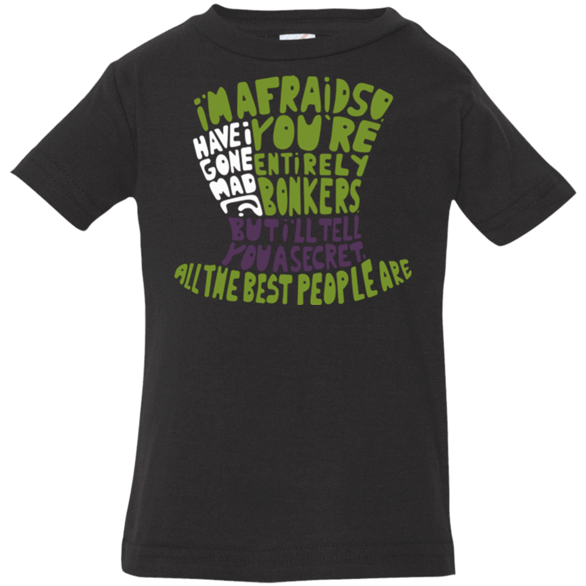 T-Shirts Black / 6 Months MAD HATTER2 Infant Premium T-Shirt