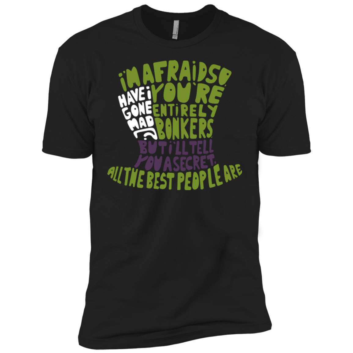 T-Shirts Black / X-Small MAD HATTER2 Men's Premium T-Shirt