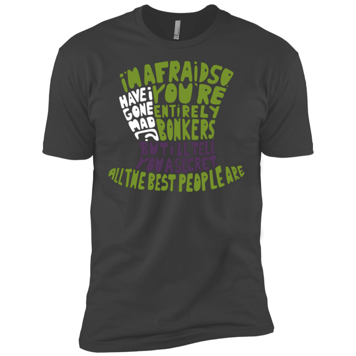 T-Shirts Heavy Metal / X-Small MAD HATTER2 Men's Premium T-Shirt