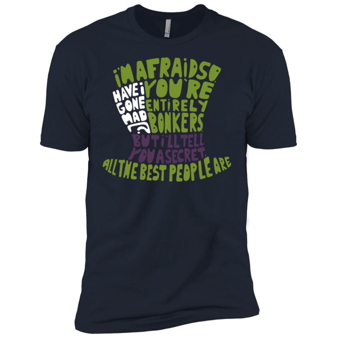 T-Shirts Midnight Navy / X-Small MAD HATTER2 Men's Premium T-Shirt