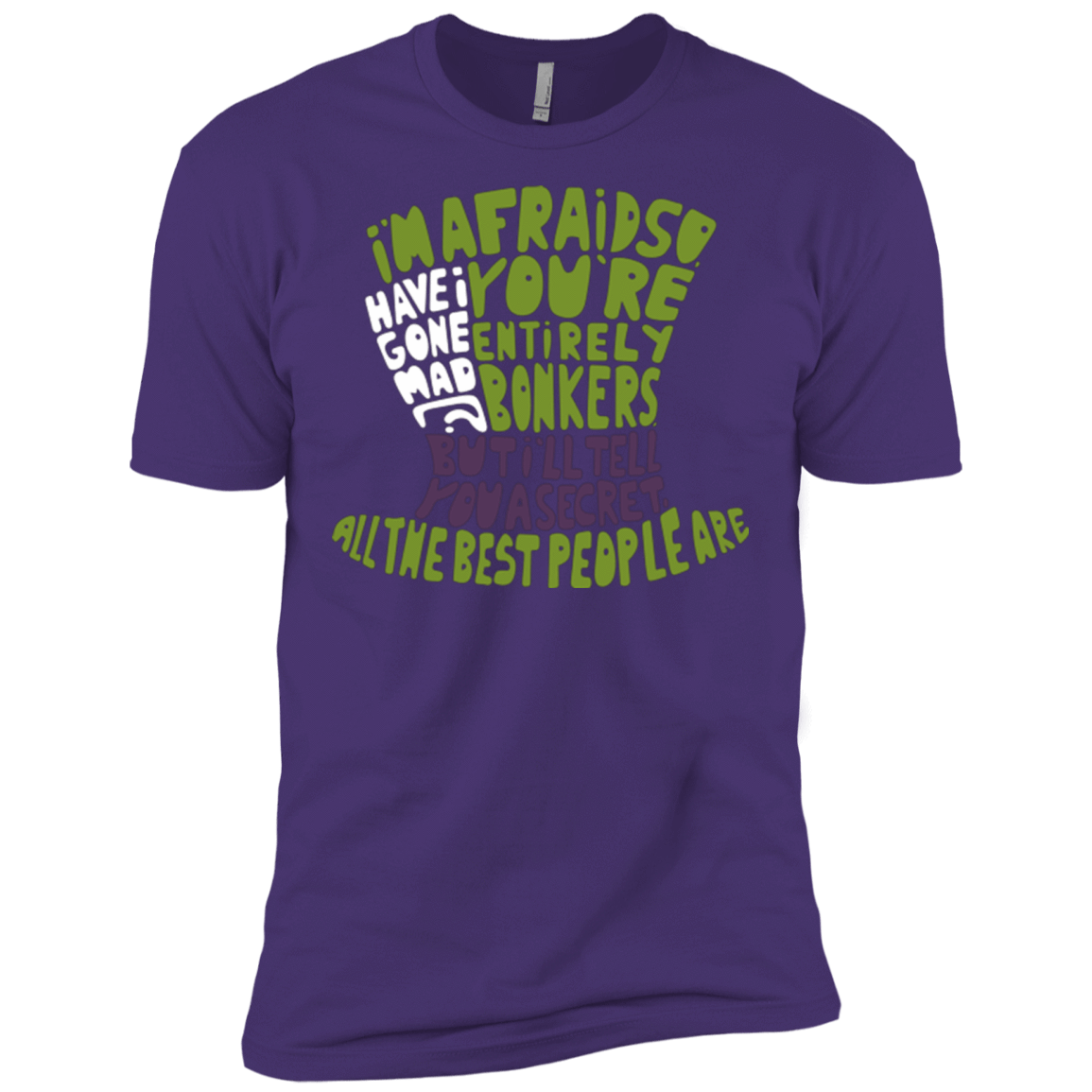 T-Shirts Purple / X-Small MAD HATTER2 Men's Premium T-Shirt