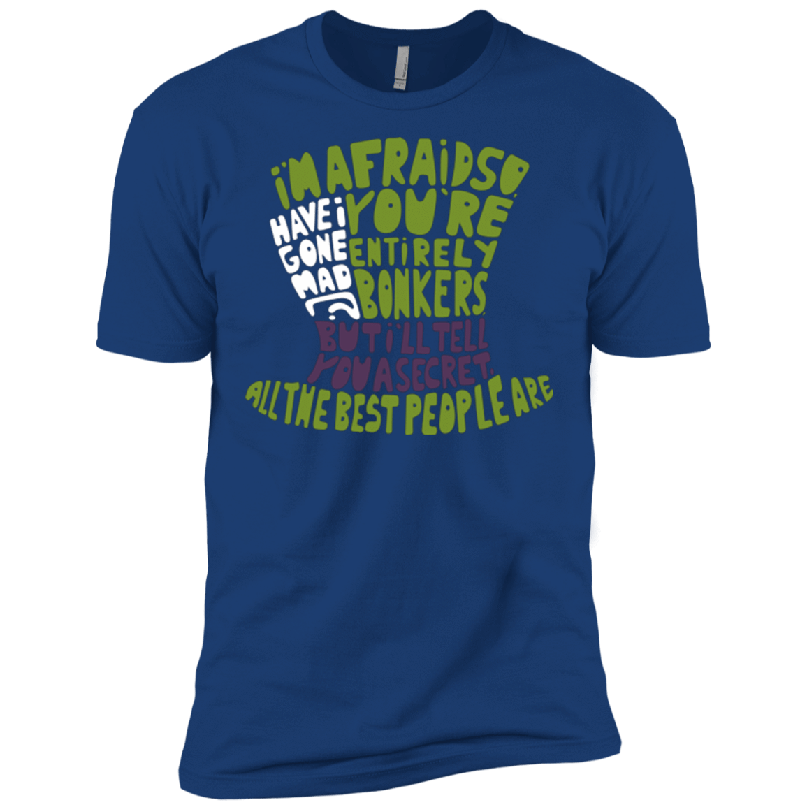 T-Shirts Royal / X-Small MAD HATTER2 Men's Premium T-Shirt