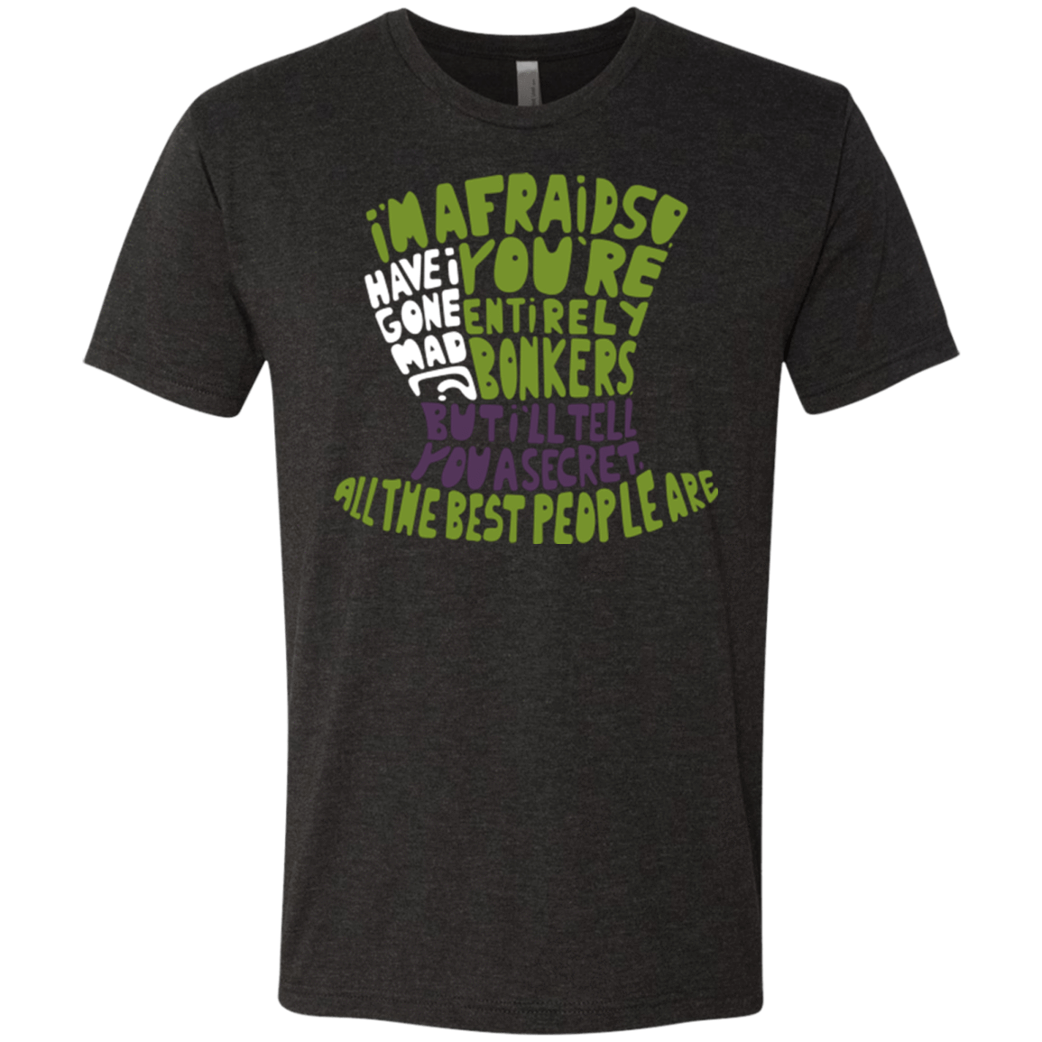 T-Shirts Vintage Black / Small MAD HATTER2 Men's Triblend T-Shirt