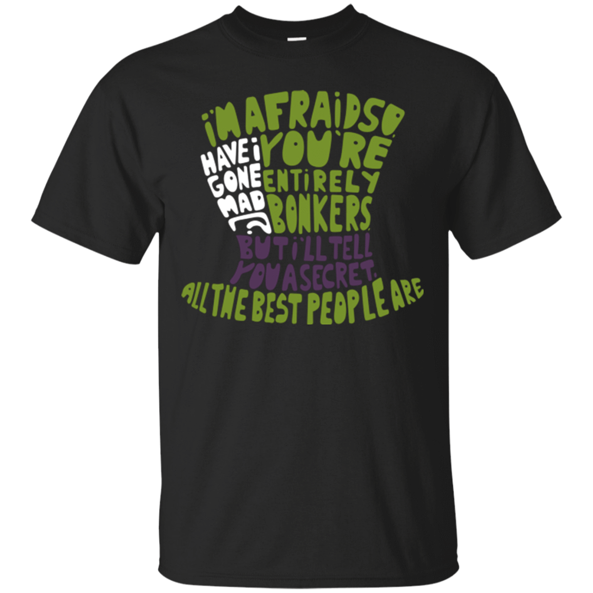 T-Shirts Black / Small MAD HATTER2 T-Shirt