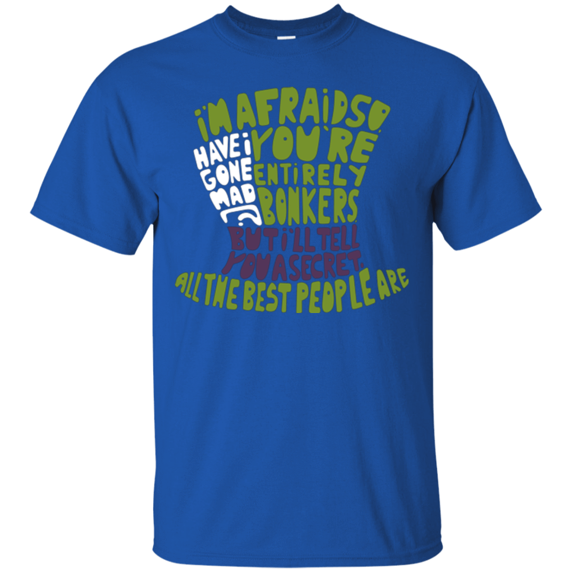 T-Shirts Royal / Small MAD HATTER2 T-Shirt