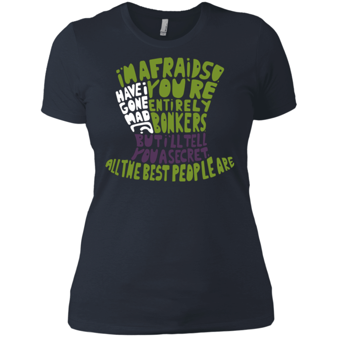 T-Shirts Indigo / X-Small MAD HATTER2 Women's Premium T-Shirt