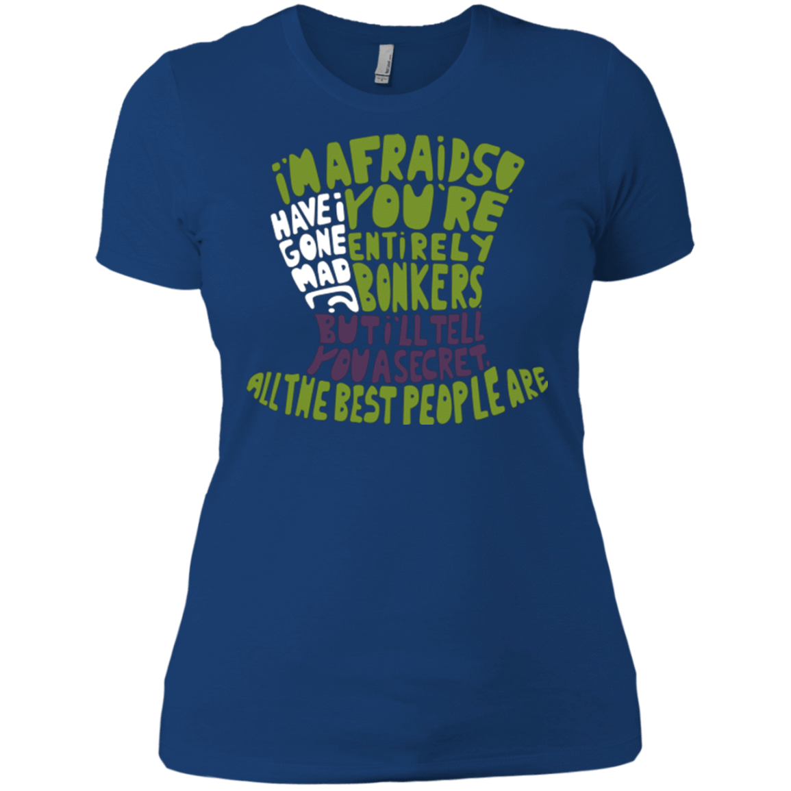 T-Shirts Royal / X-Small MAD HATTER2 Women's Premium T-Shirt