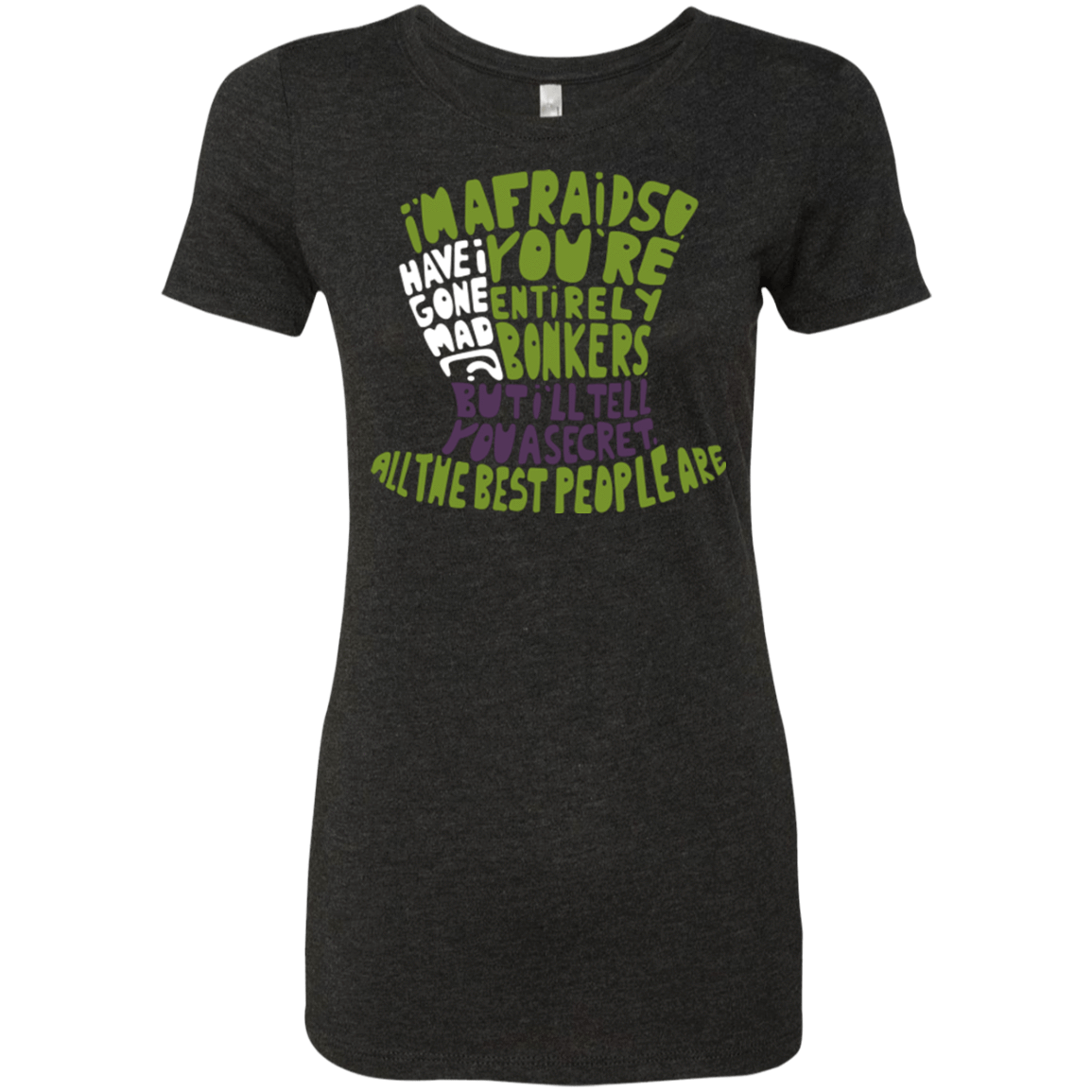 T-Shirts Vintage Black / Small MAD HATTER2 Women's Triblend T-Shirt