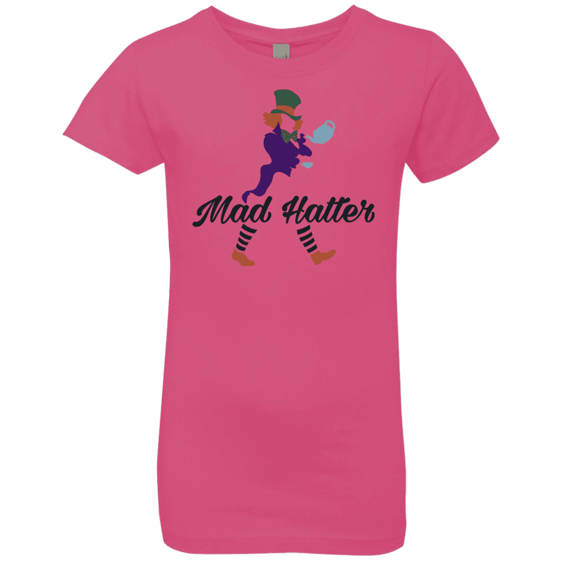 Mad Hattter Girls Premium T-Shirt