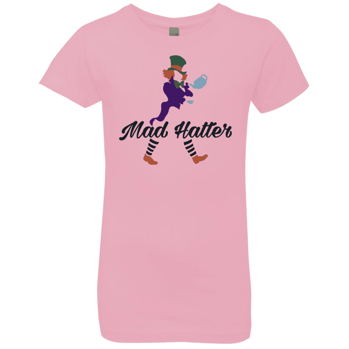 Mad Hattter Girls Premium T-Shirt