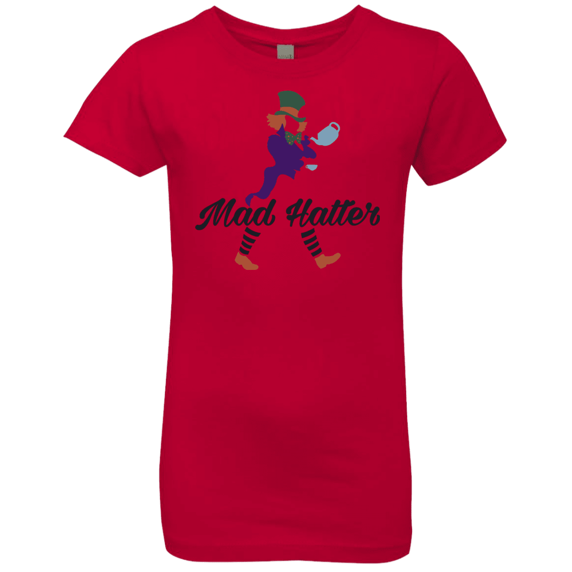 Mad Hattter Girls Premium T-Shirt