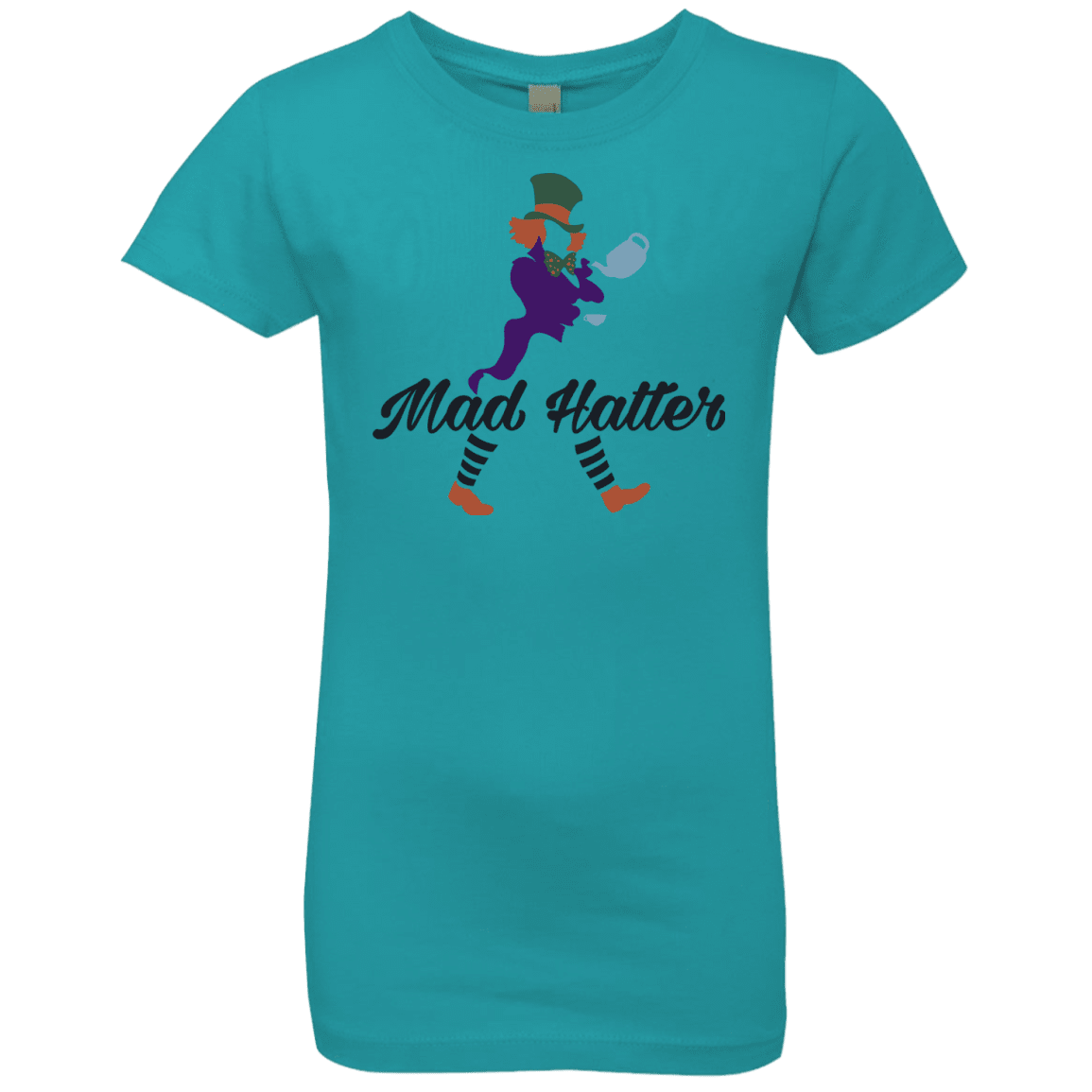 Mad Hattter Girls Premium T-Shirt