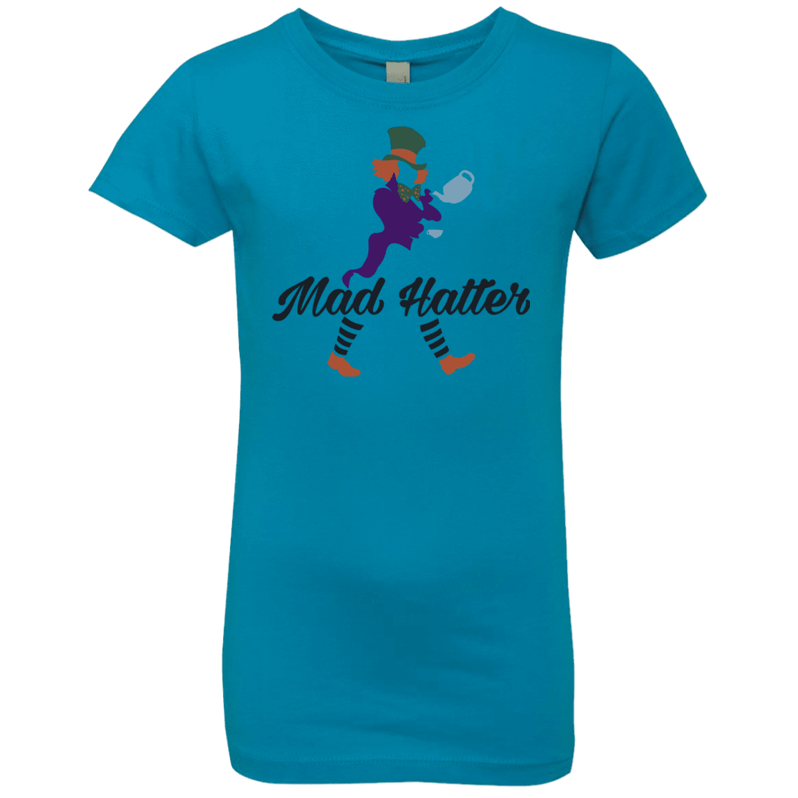 Mad Hattter Girls Premium T-Shirt