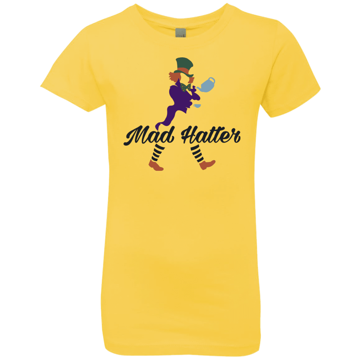 Mad Hattter Girls Premium T-Shirt