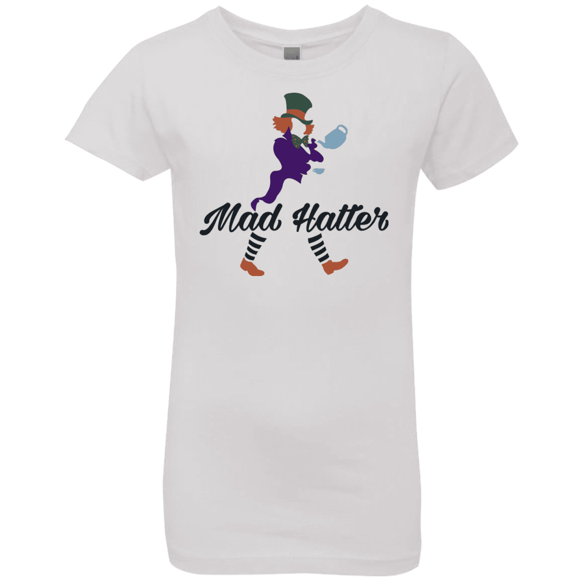 Mad Hattter Girls Premium T-Shirt