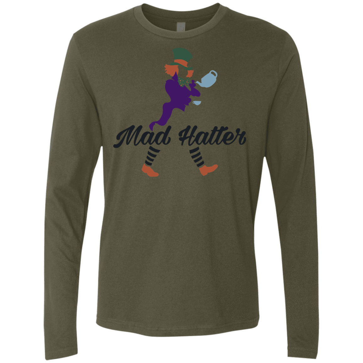 Mad Hattter Men's Premium Long Sleeve
