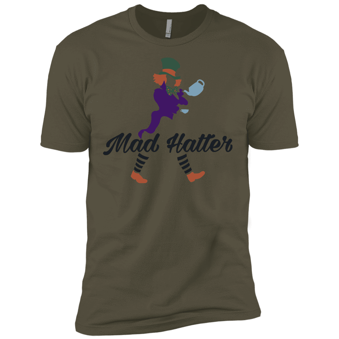 T-Shirts Military Green / X-Small Mad Hattter Men's Premium T-Shirt