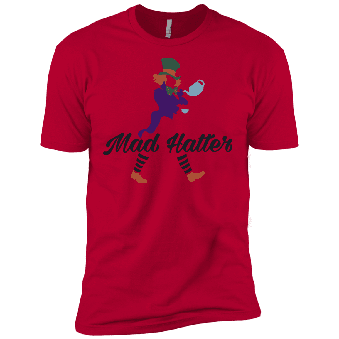 T-Shirts Red / X-Small Mad Hattter Men's Premium T-Shirt