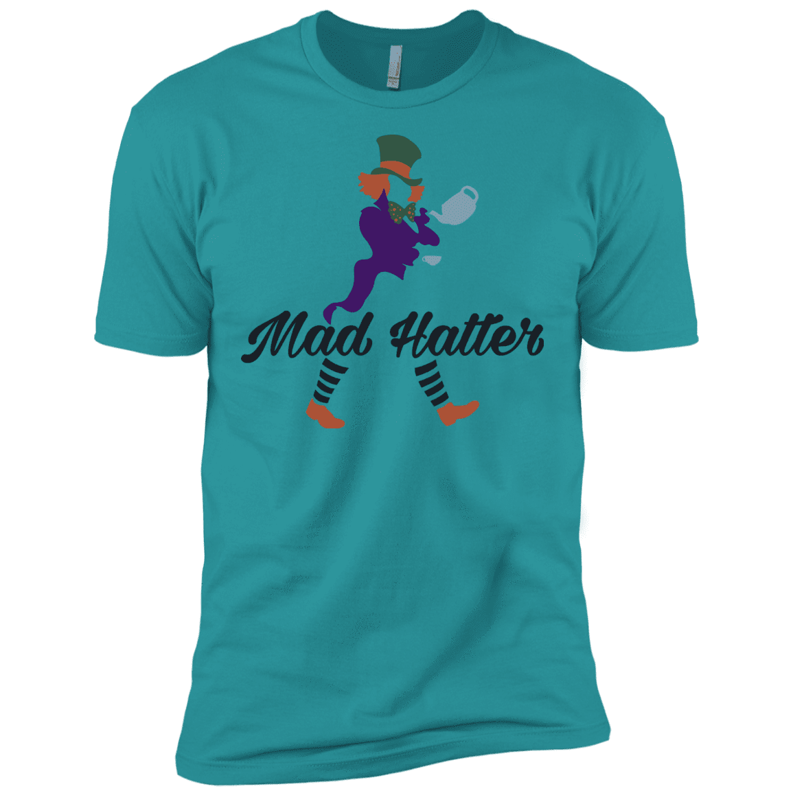 T-Shirts Tahiti Blue / X-Small Mad Hattter Men's Premium T-Shirt
