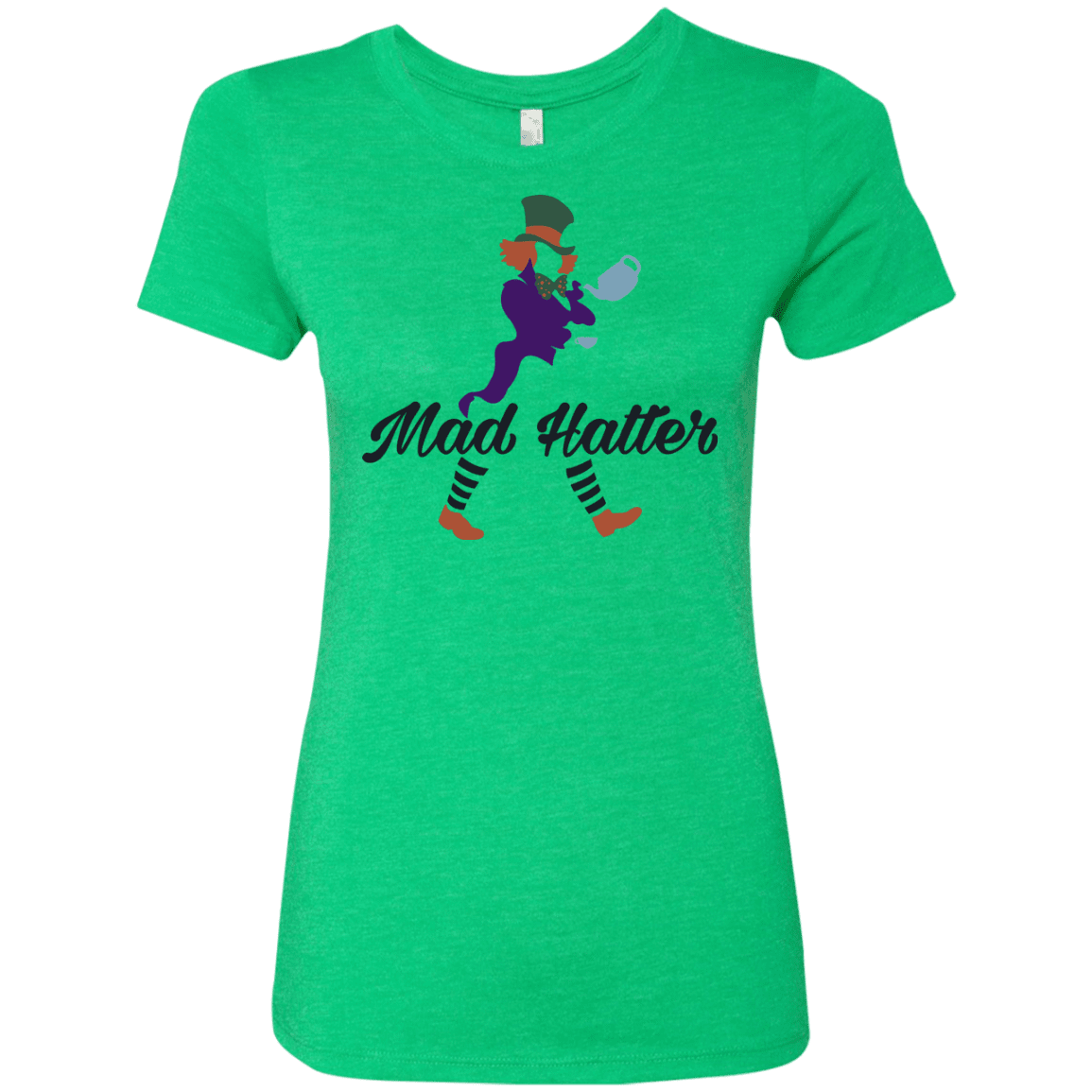 T-Shirts Envy / Small Mad Hattter Women's Triblend T-Shirt
