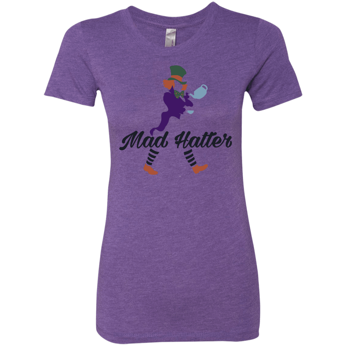 T-Shirts Purple Rush / Small Mad Hattter Women's Triblend T-Shirt