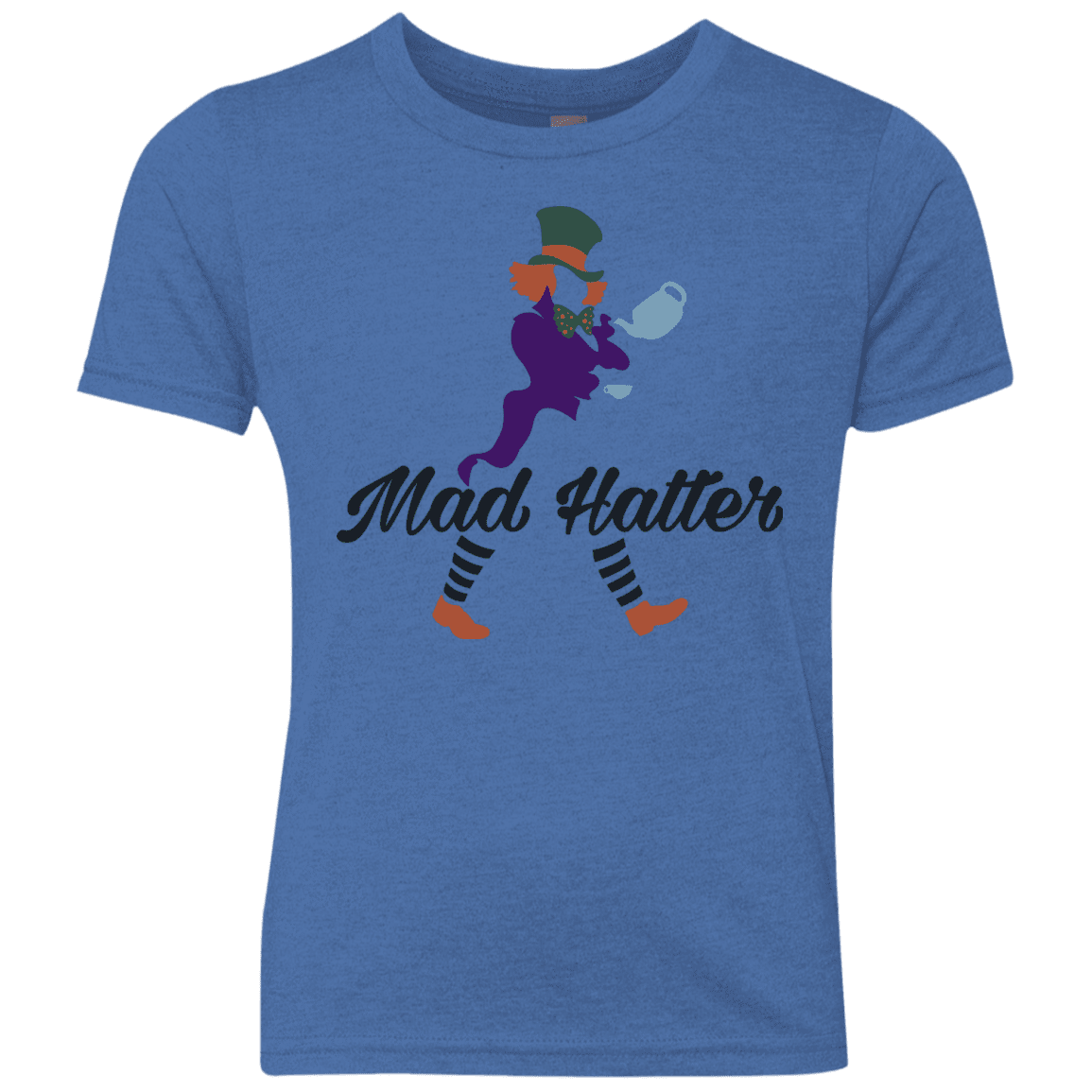 T-Shirts Vintage Royal / YXS Mad Hattter Youth Triblend T-Shirt