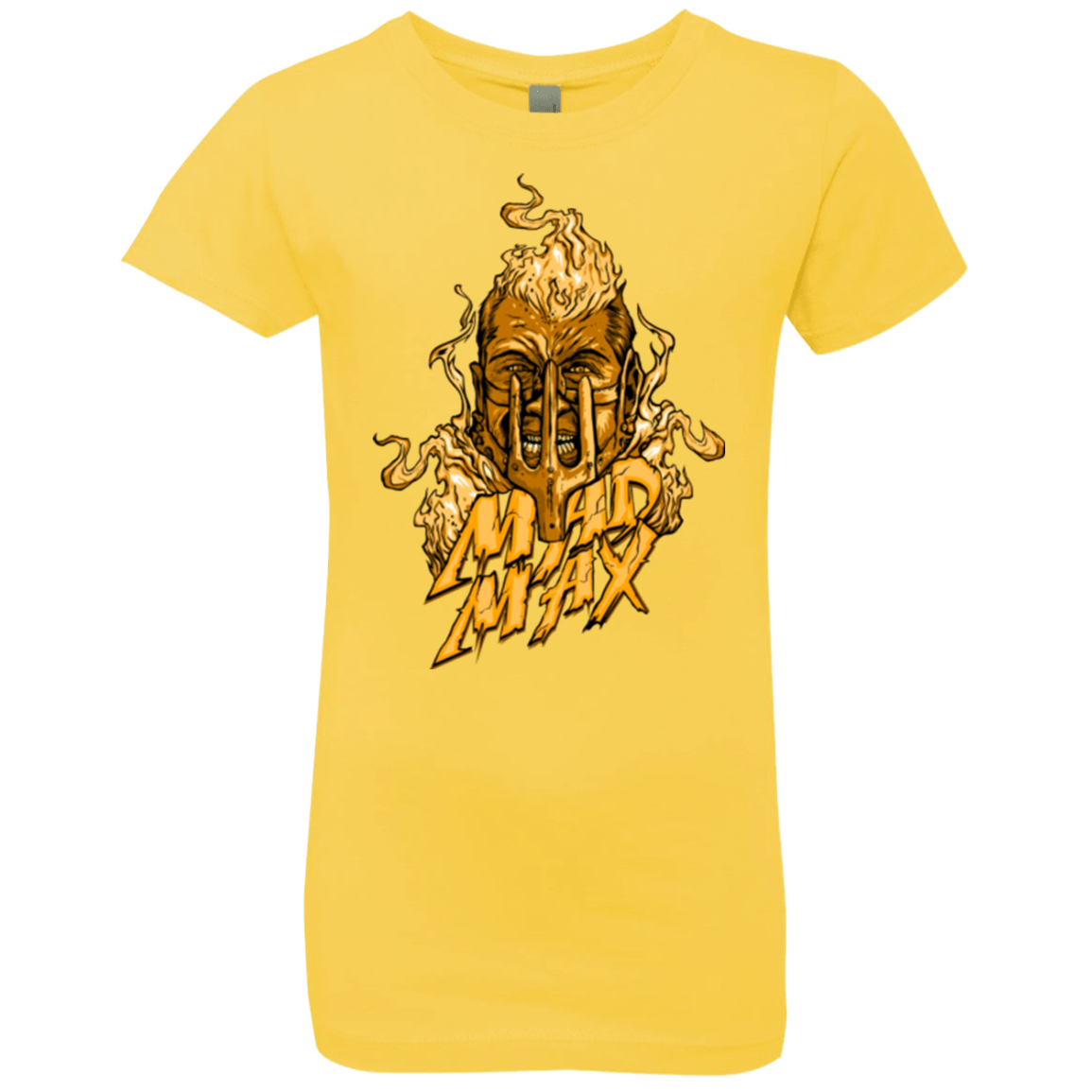 T-Shirts Vibrant Yellow / YXS Mad Head Girls Premium T-Shirt