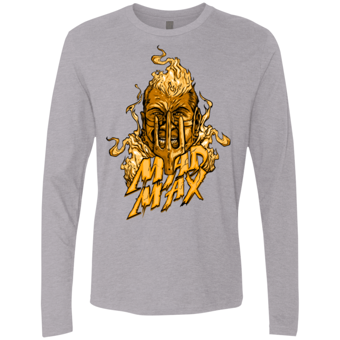 T-Shirts Heather Grey / Small Mad Head Men's Premium Long Sleeve