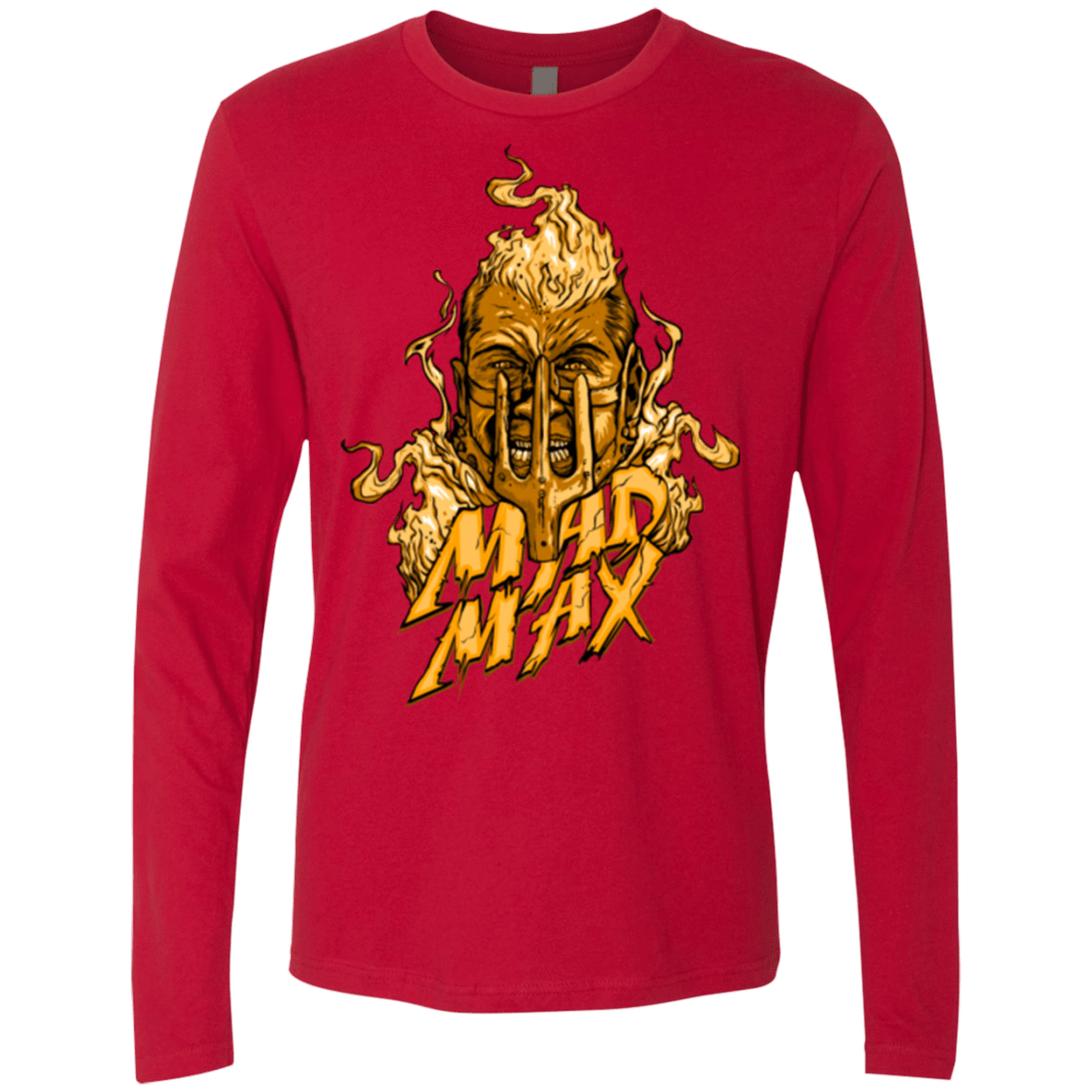 T-Shirts Red / Small Mad Head Men's Premium Long Sleeve