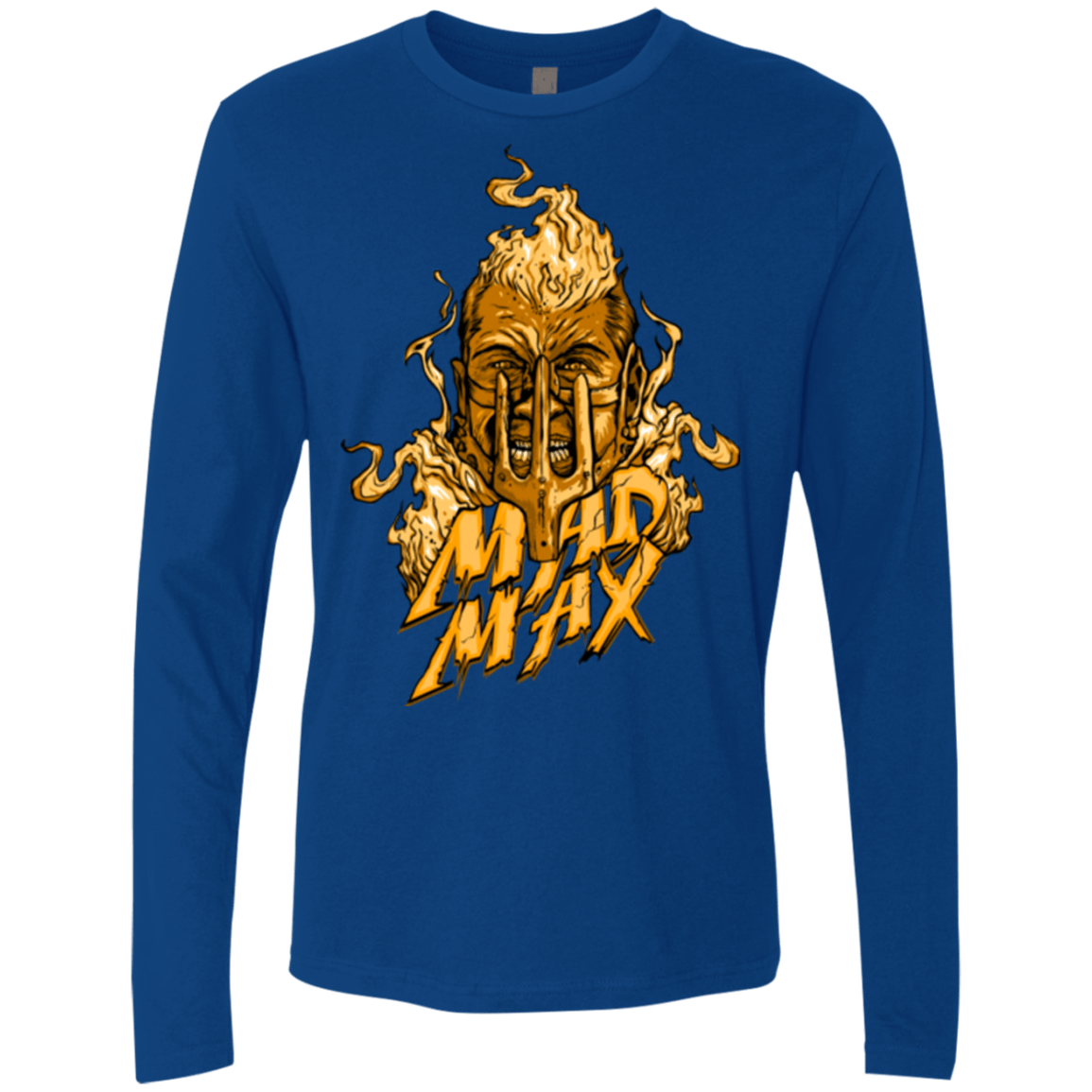 T-Shirts Royal / Small Mad Head Men's Premium Long Sleeve