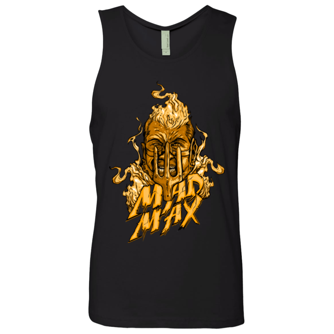 T-Shirts Black / Small Mad Head Men's Premium Tank Top