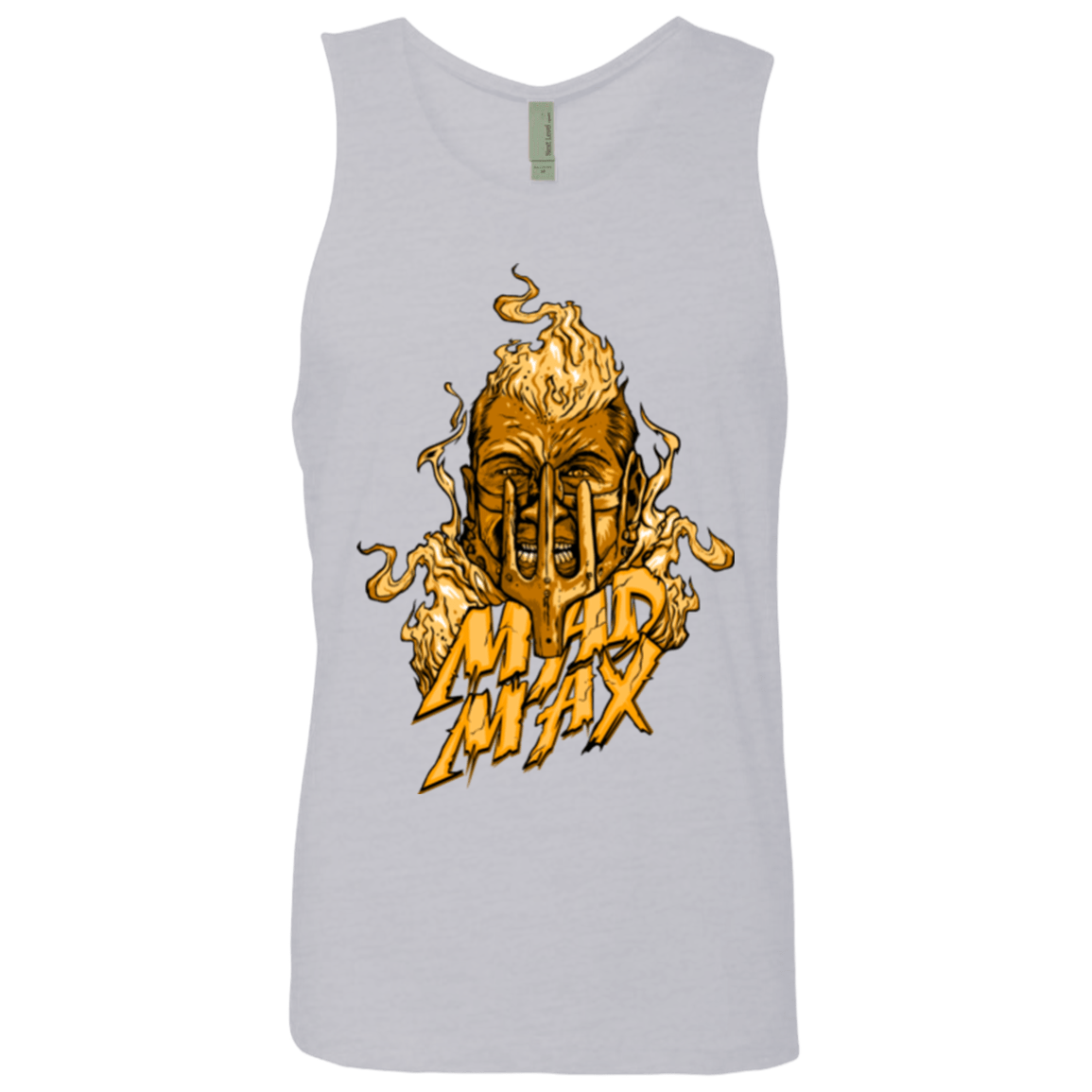 T-Shirts Heather Grey / Small Mad Head Men's Premium Tank Top