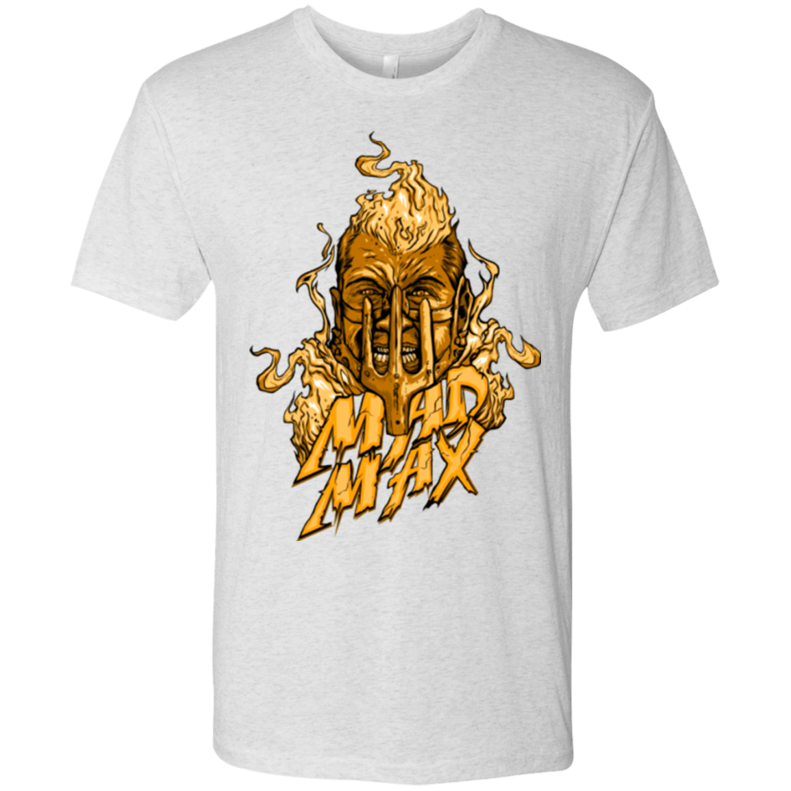 T-Shirts Heather White / Small Mad Head Men's Triblend T-Shirt