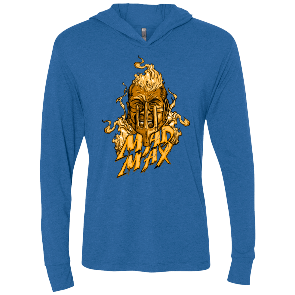 T-Shirts Vintage Royal / X-Small Mad Head Triblend Long Sleeve Hoodie Tee