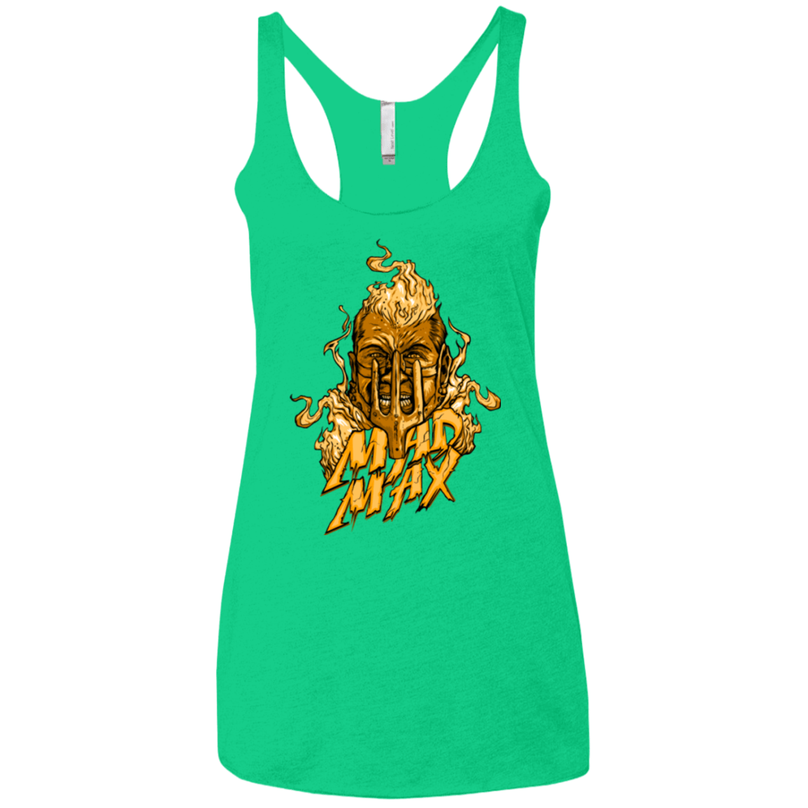 T-Shirts Envy / X-Small Mad Head Women's Triblend Racerback Tank