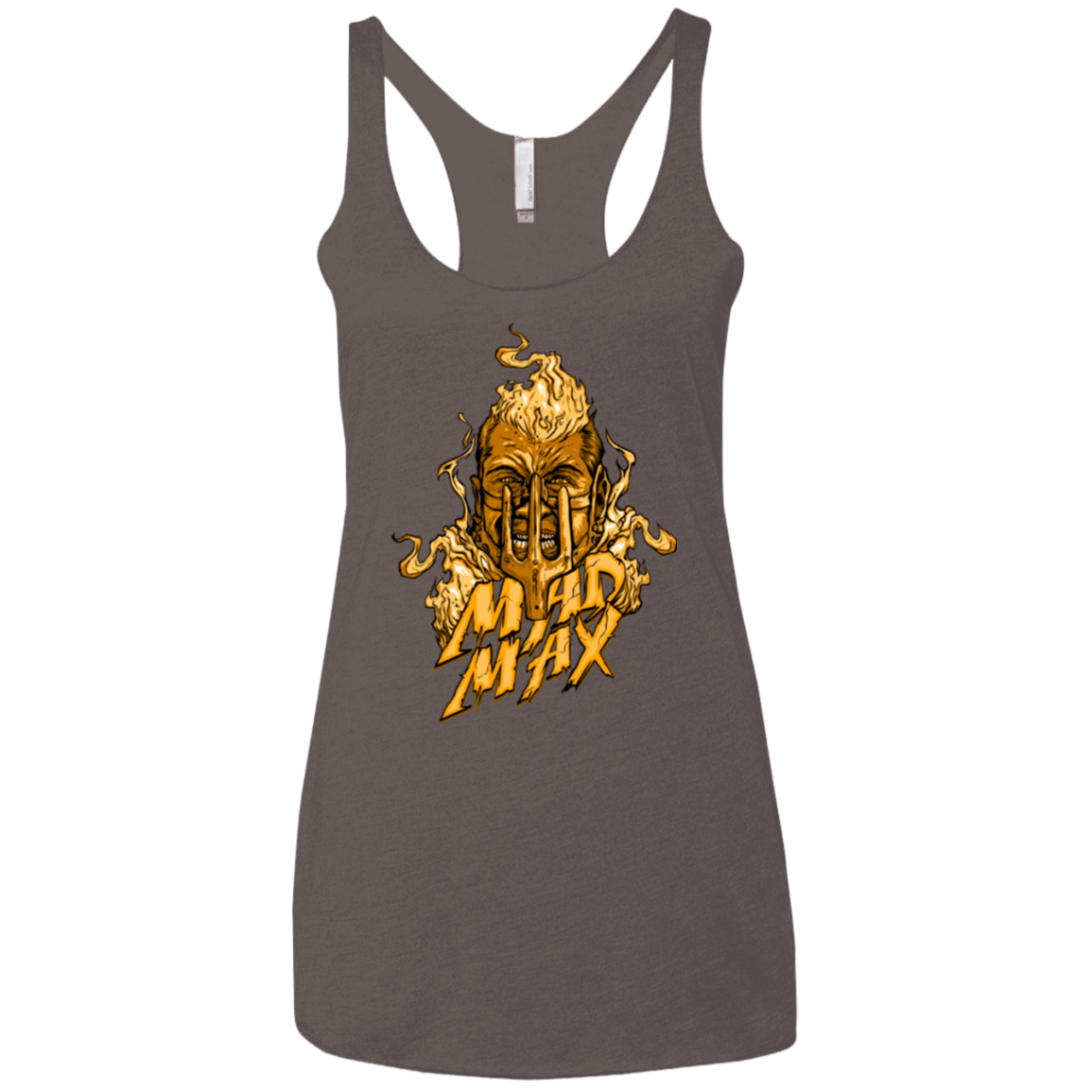 T-Shirts Macchiato / X-Small Mad Head Women's Triblend Racerback Tank