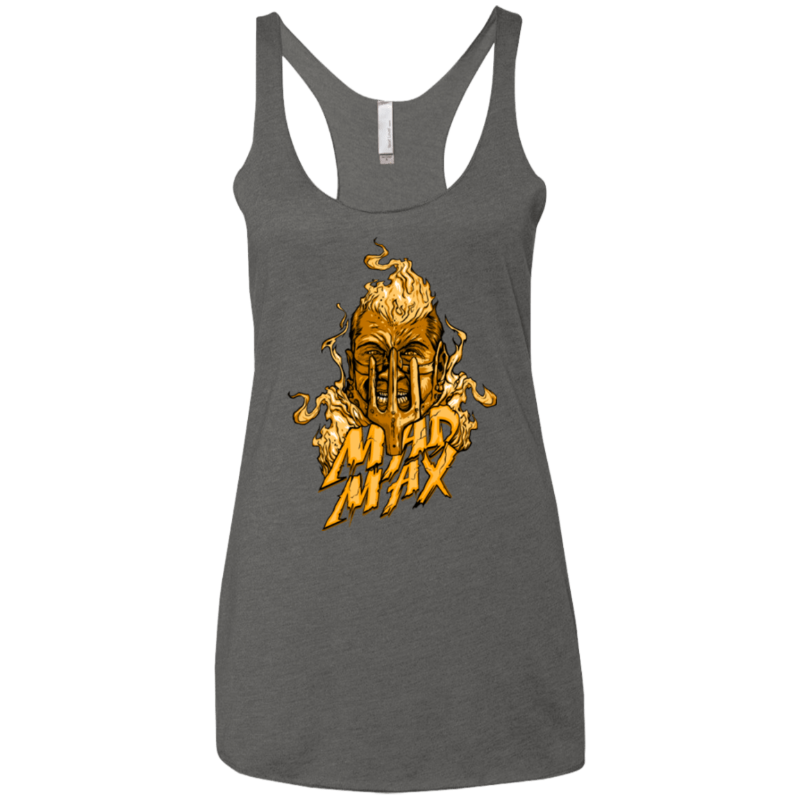 T-Shirts Premium Heather / X-Small Mad Head Women's Triblend Racerback Tank