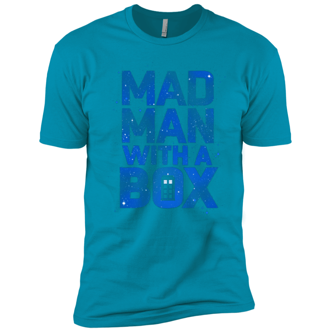 T-Shirts Turquoise / YXS Mad Man Box Boys Premium T-Shirt