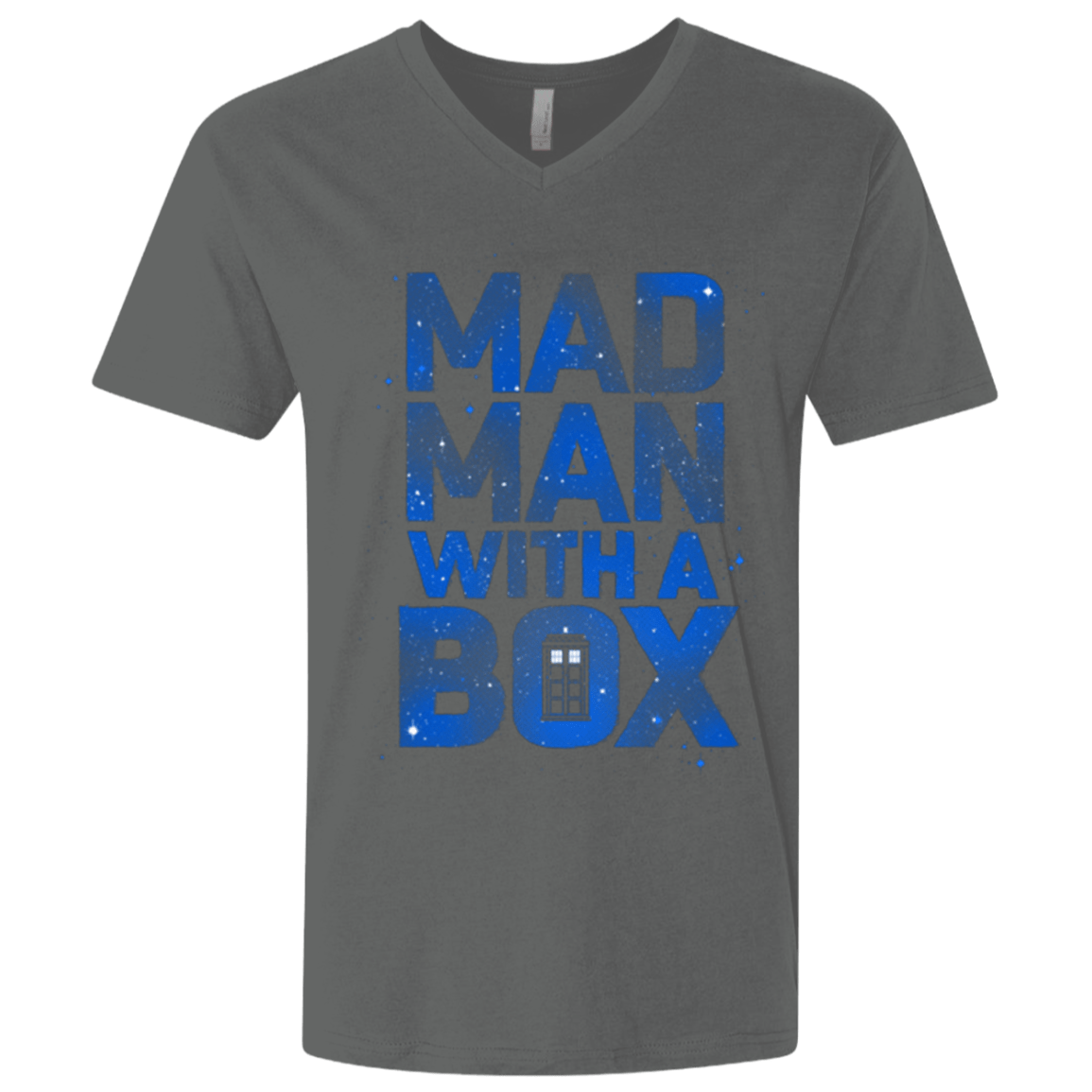 T-Shirts Heavy Metal / X-Small Mad Man Box Men's Premium V-Neck