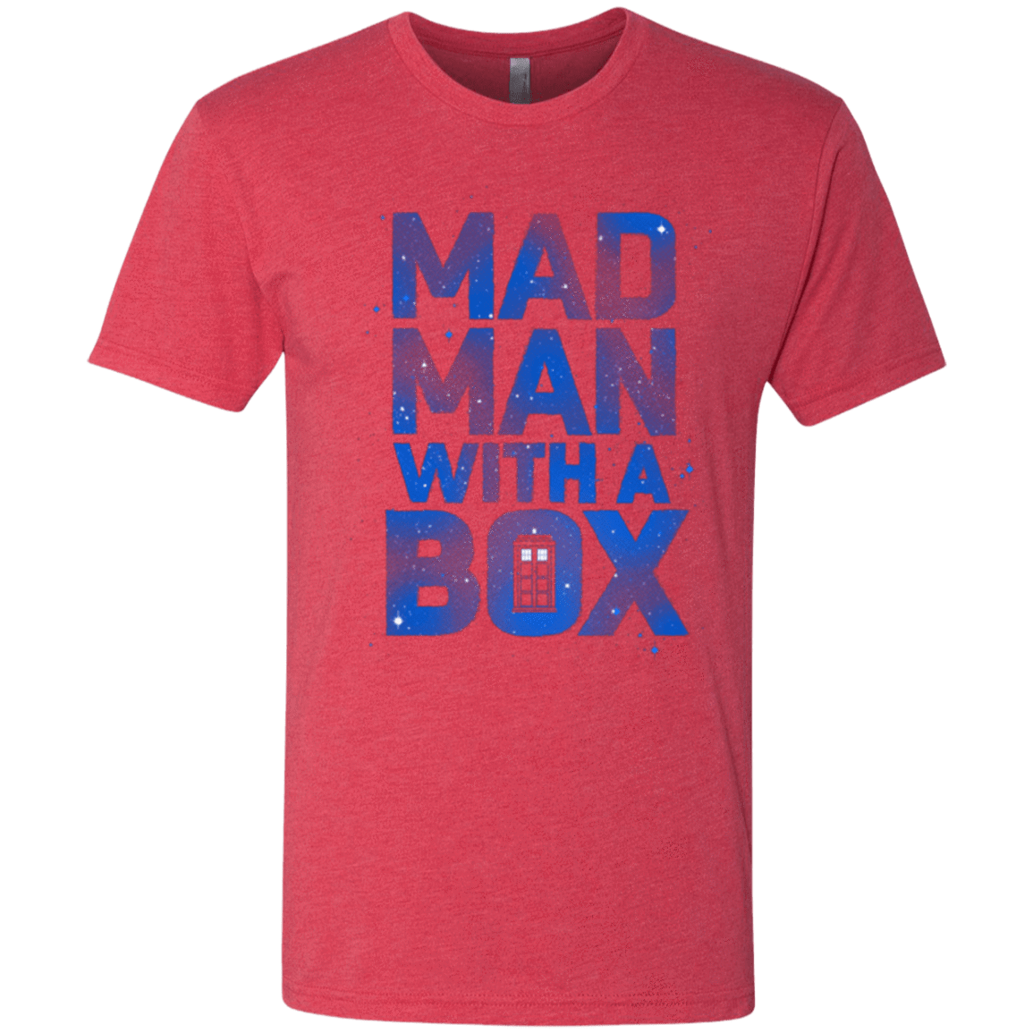 T-Shirts Vintage Red / Small Mad Man Box Men's Triblend T-Shirt